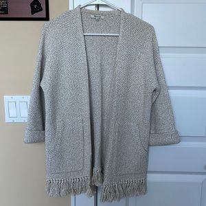 Madewell Fringe Cardigan